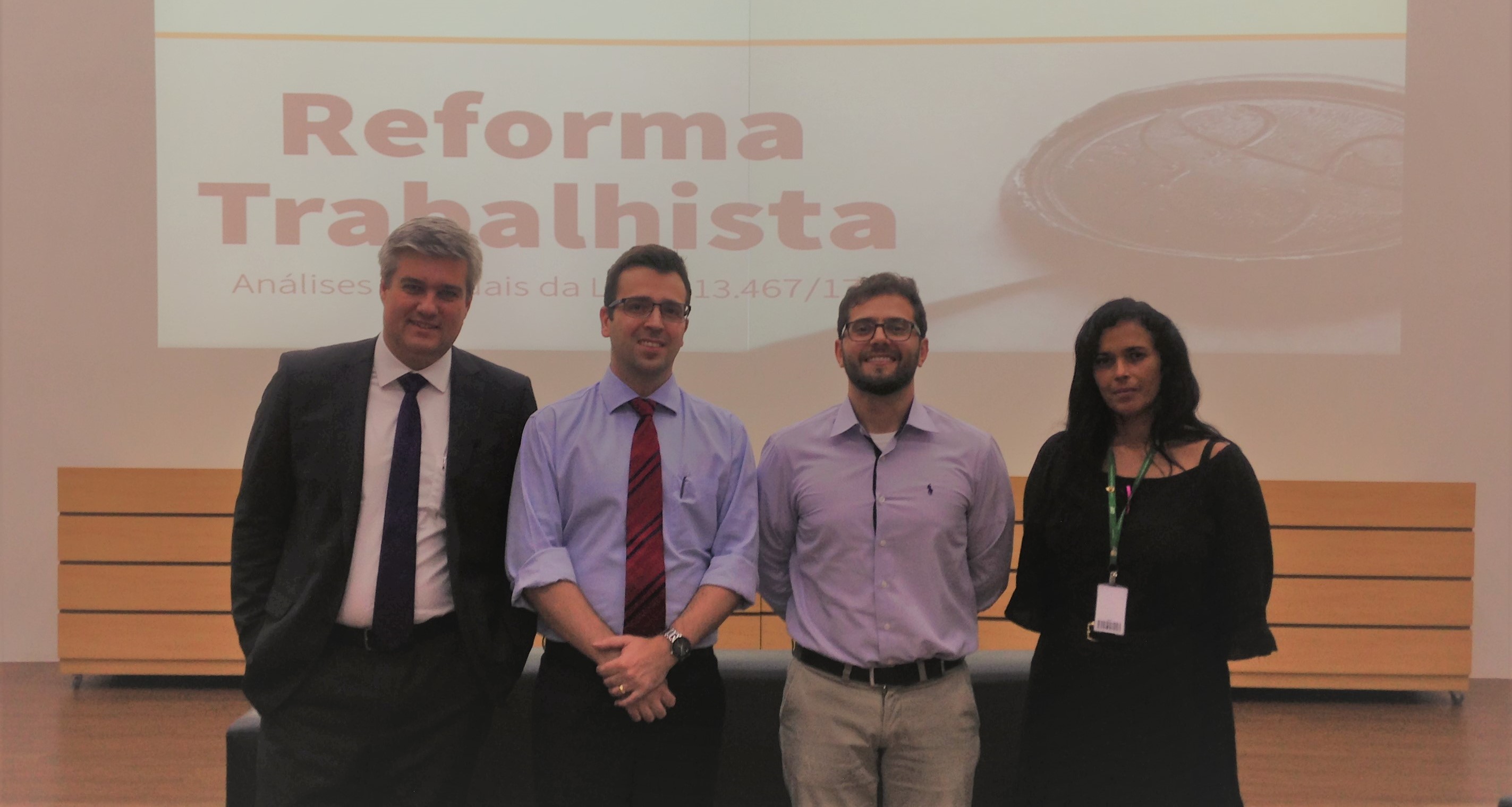 Palestra sobre a Reforma Trabalhista reúne mais de 100 pessoas na USF