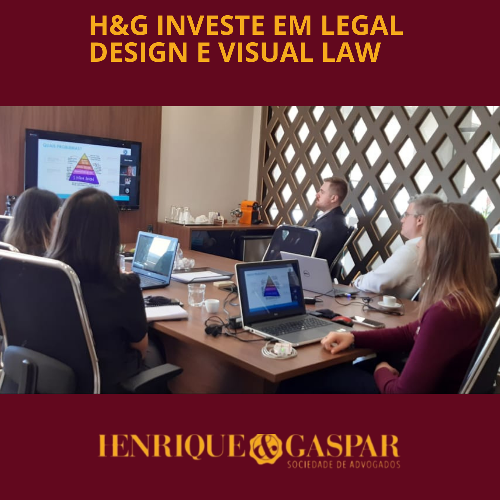 Equipe H&G participa de curso sobre Legal Design e Visual Law na Prática